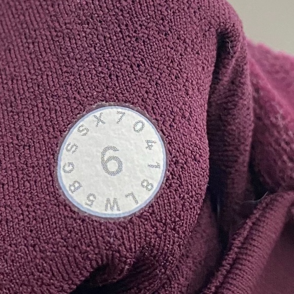 Lululemon Wunder Under High Rise Flocked 28'' SZ 6 - Picture 8 of 8